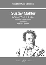 Symphony No. 1 in D Major Orchestra sheet music cover